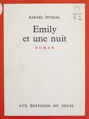 cover image of Emily et une nuit
